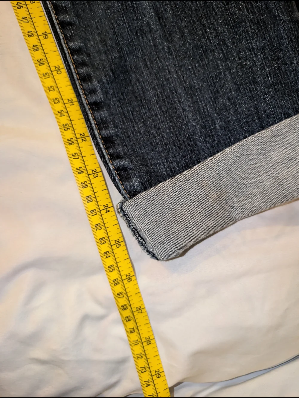 Kut from the Kloth Katy Boyfriend Jeans in Dark Blue Wash 10 Straight Cuff - Picture 7 of 7